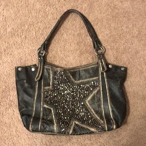 Frye star studded purse